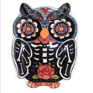 Cracker Barrel sugar skull appitizer plate